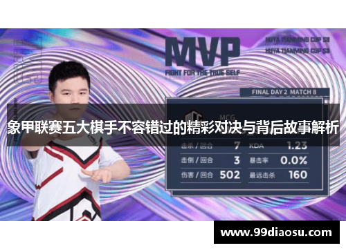 象甲联赛五大棋手不容错过的精彩对决与背后故事解析